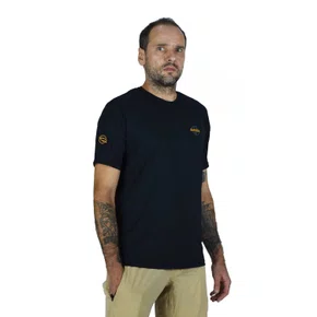 Camisa Bike Electric Poliamida Curta - Preta