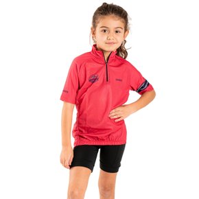 Camisa Ciclismo Bicicleta DaMatta Infantil Mtb Mountain Bike Pink