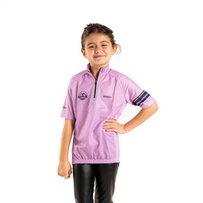 Camisa Ciclismo Bicicleta DaMatta Infantil Mtb Mountain Bike Rosa