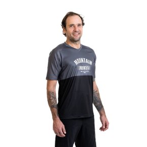 Camisa Ciclismo Bicicleta DaMatta MTB Preto/Cinza