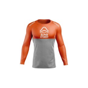 Camisa Enduro Infantil Manga Longa Alpha Storm