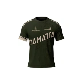 Camisa Enduro Infantil Personalizada Manga Curta DaMatta Team Verde