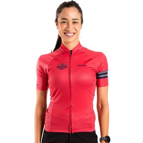 Camisa Ciclismo Bicicleta DaMatta Feminina Mountain Bike Pink