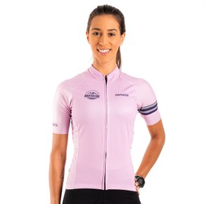 Camisa Ciclismo Bicicleta DaMatta Mountain Bike Feminina Rosa