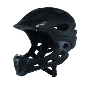 Capacete Infantil DaMatta Ciclismo Bicicleta Fullface Preto - M Capacete Infantil DaMatta Ciclismo Bicicleta Fullface Preto - M