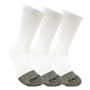 Kit 3 Pares Meia DaMatta Classic Algodão - Branco