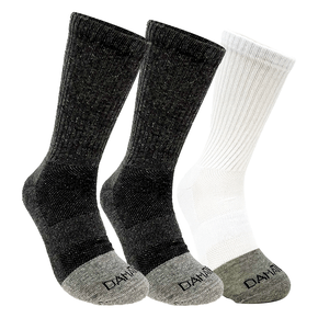 Kit 3 Pares Meia DaMatta Classic Algodão - Cinza e Branco