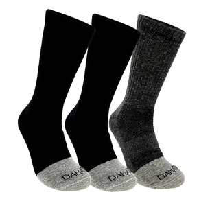 Kit 3 Pares Meia DaMatta Classic Algodão - Preto e Cinza