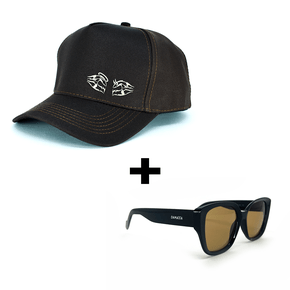 Kit Boné Snapback Mar + Óculos de Sol Pipa