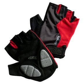 Luvas Flames DaMatta Gel Ciclismo Dedo Curto Vermelho/Preto Luvas Flames DaMatta Gel Ciclismo Dedo Curto Vermelho/Preto