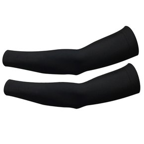 Manguito de Ciclismo e Corrida DaMatta Liso Preto