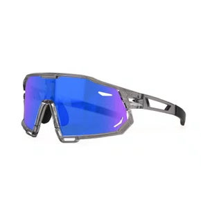Óculos Esportivo Ciclismo Pace DaMatta Fotocromático - Cinza/Azul