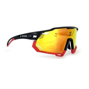 Óculos Esportivo Ciclismo Tapete Branco DaMatta - Laranja