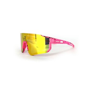 Óculos Infantil Esportivo Ciclismo Pump Track DaMatta - Rosa