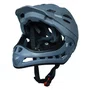 Capacete Infantil DaMatta Racer Fechado - Cinza