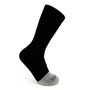 Kit 3 Pares Meia DaMatta Classic Algodão - Cinza e Preto