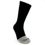 Kit 3 Pares Meia DaMatta Classic Algodão - Cinza e Preto