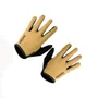 LUVA DE CICLISMO INFANTIL LONGA DAMATTA GRIP - BEGE